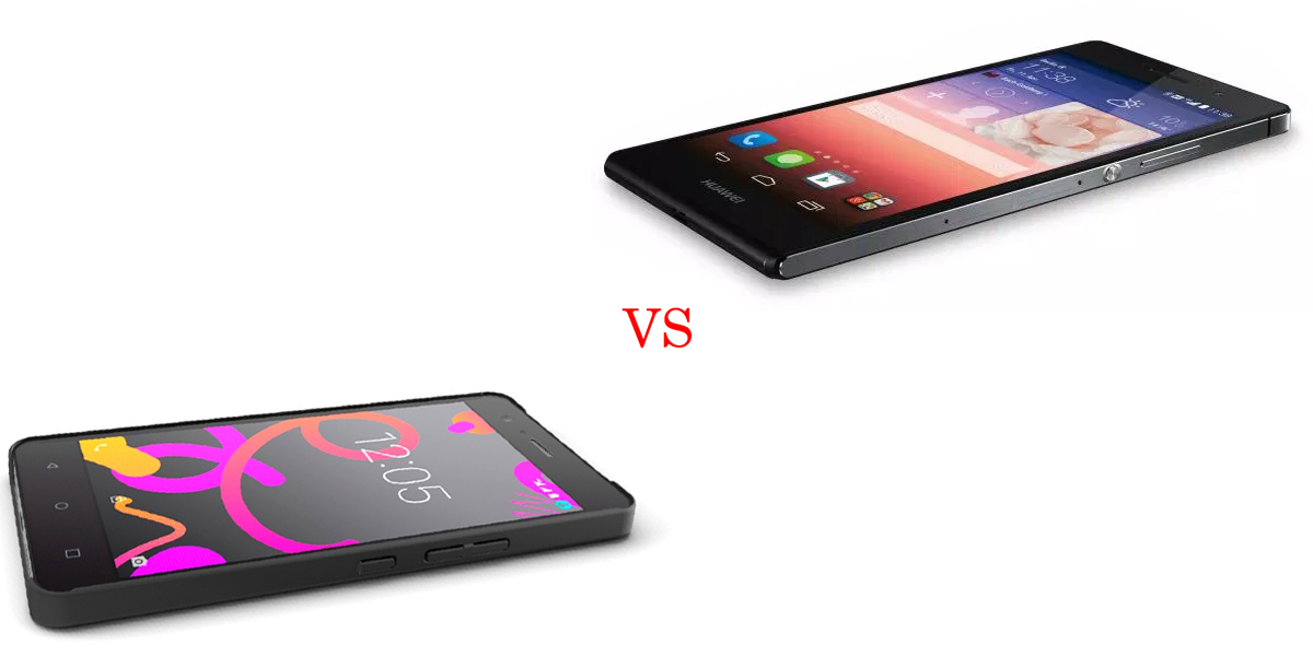 BQ Aquaris M5 versus Huawei P8 Lite 4